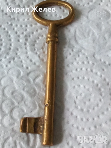 Стар рядък бронзов ключ 52527