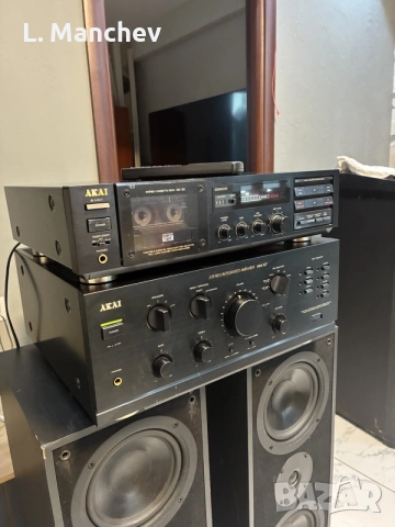 Akai AM-57 , GX-32, снимка 2 - Ресийвъри, усилватели, смесителни пултове - 56445983