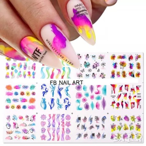 Комплект водни стикери № 69