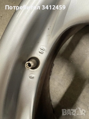 Оригинални джанти Turbo twist 17” за Porsche 996, снимка 5 - Гуми и джанти - 55381367