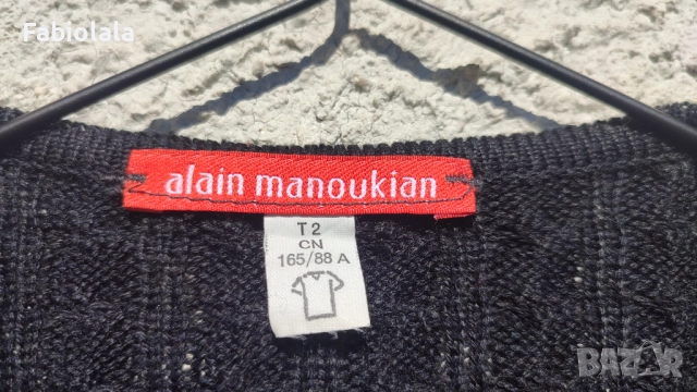 Alain Manoukian cardigan M, снимка 2 - Блузи с дълъг ръкав и пуловери - 51787323
