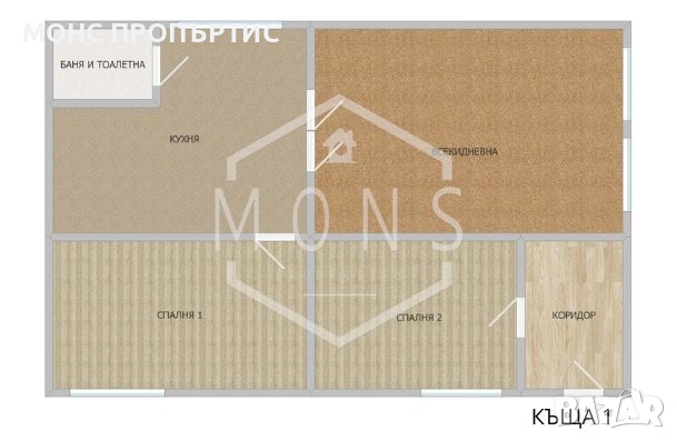 Едноетажна къща в гр. Севлиево, обл. Габрово., снимка 7 - Къщи - 53999183