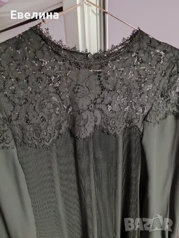 Черна рокля солей и дантела топ попадение за празник Karol Basic, снимка 2 - Рокли - 48273442