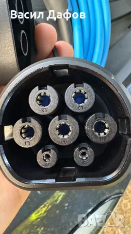 Кабел Type 2 Mennekes 32А 7.5метра 7kw/22kw Tesla зареждане електрически, снимка 4 - Аксесоари и консумативи - 55879327