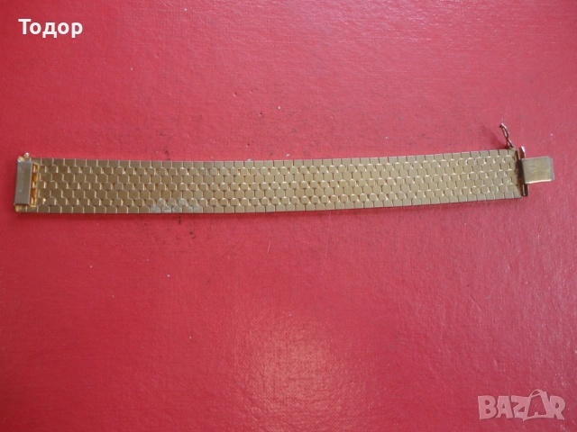 Невероятна позлатена гривна Plague URG, снимка 2 - Гривни - 53301925