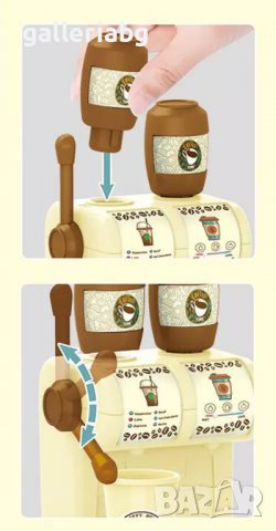 Комплект: Кафе машина + сладоледен щанд, снимка 2 - Играчки за стая - 38318585