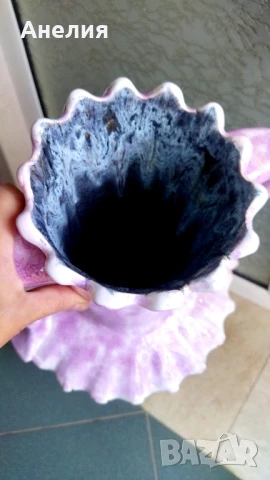 Керамична немска ваза за пода, снимка 4 - Вази - 51001586