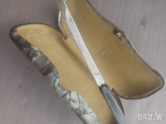 Продавам позлатени стари очила с кутия, снимка 3 - Други ценни предмети - 29420081