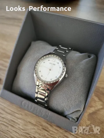Дамски Сребърен Часовник GUESS, снимка 3 - Дамски - 56073769