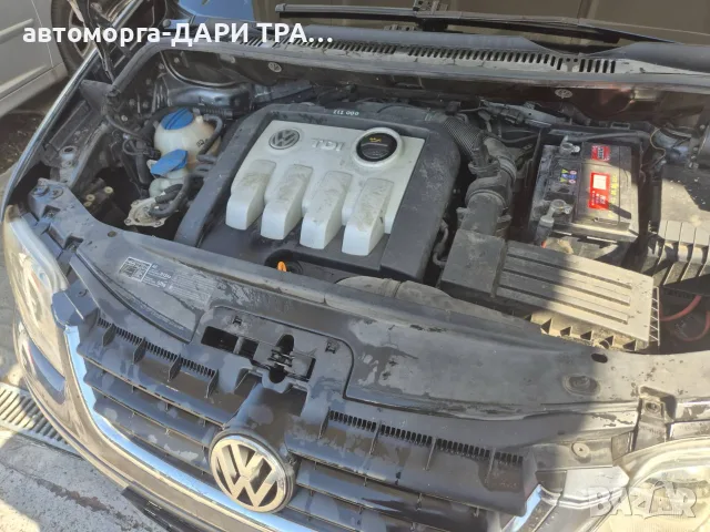 Фоксваген Тоуран 2006г.1.9ТДИ BKC  105kc.Автоматик / НА ЧАСТИ, снимка 6 - Автомобили и джипове - 56168010