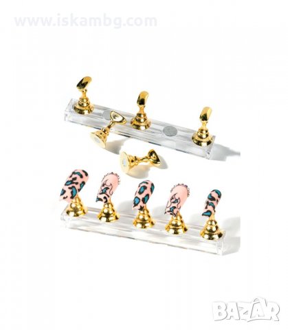 ПОСТАВКА ЗА РИСУВАНЕ НА НОКТИ С МАГНИТНА ОСНОВА - КОД 3180, снимка 5 - Продукти за маникюр - 33886092