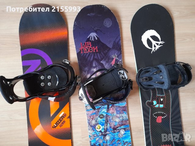 Сноуборд дъски и автомати Nitro, Lib tech snowboard, снимка 15 - Зимни спортове - 42408361