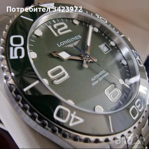 Longines HydroConquest автоматичен 43мм, снимка 7 - Мъжки - 52448403