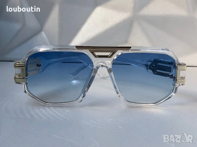 Мъжки прозрачни слънчеви очила маска Cazal, снимка 10 - Слънчеви и диоптрични очила - 52743243