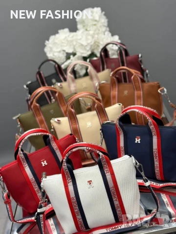 Дамски Кожени Чанти ✨ Tommy Hilfiger 