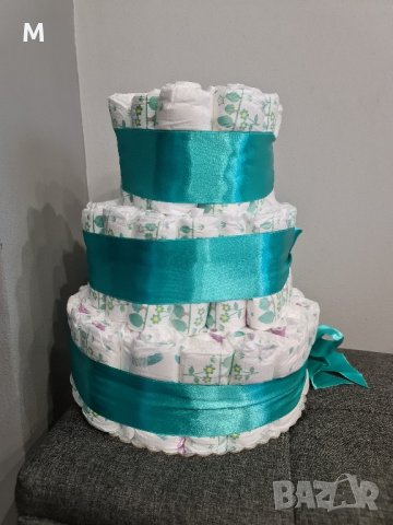 НОВО торта от памперси за подарък , снимка 4 - Пелени, памперси - 44285109