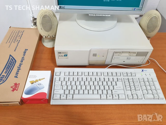 ⭐Продавам уникат ретро компютър Intel 486DX2-66MHz с много ретро игри!⭐, снимка 3 - Геймърски - 50951359