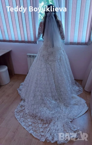 Булчинска рокля, снимка 3 - Сватбени рокли - 54233105