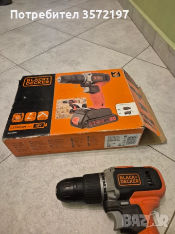 Верт Black&Decker, снимка 3 - Винтоверти - 52736441