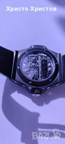 Мъжки луксозен часовник Hublot MP-11 Power Reserve 14 days 3D Carbon , снимка 11 - Мъжки - 36619549