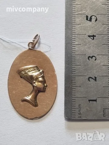 Златна висулка 2.90гр., снимка 3 - Колиета, медальони, синджири - 55788689