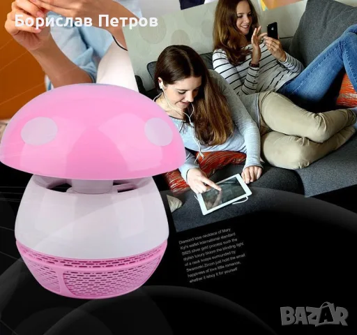 Лампа против комари с USB за дома и детската стая TV312