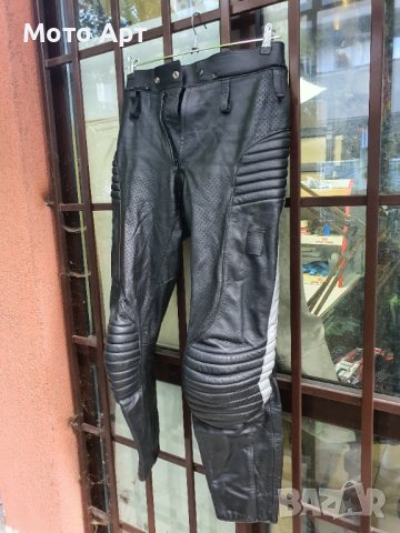 Мото Панталон Размер S ili XS Дамски Кожен Перфориран Top Slin Breda Размер 49, снимка 2 - Аксесоари и консумативи - 40760506