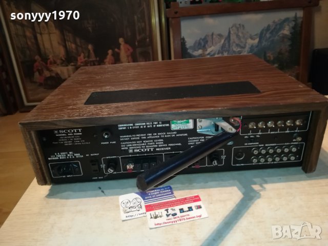 SCOTT RECEIVER USA 1612211335, снимка 8 - Ресийвъри, усилватели, смесителни пултове - 35159705