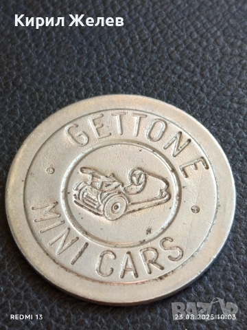 Два жетона токен MINI CARS / EURAM редки за КОЛЕКЦИЯ ДЕКОРАЦИЯ 44874, снимка 4 - Колекции - 51461450