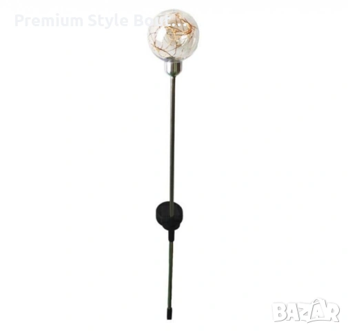 Соларни лампи сферичен LED, IP66, време за разреждане над 8ч, снимка 2 - Соларни лампи - 54038189