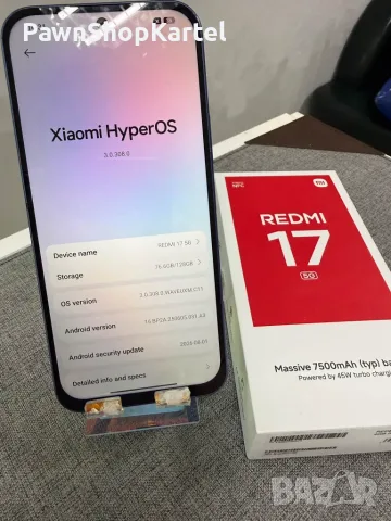 XIAOMI REDMI 17 5G – 128 GB, снимка 3 - Xiaomi - 56540924
