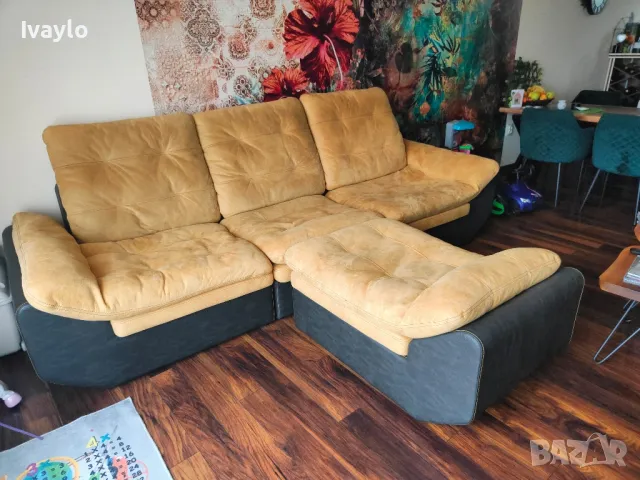 Разтегателен диван с размери 3000 см 1000 см., снимка 3 - Дивани и мека мебел - 50420485