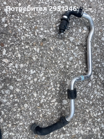 тръба охлаждане Porsche Panamera 97057257104