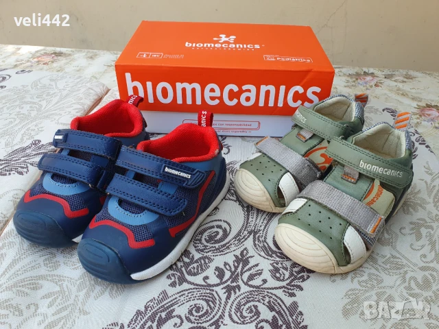 Детски обувки и сандали за прохождане Biomecanics размер 22, снимка 1