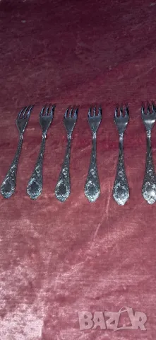 Стари десертни вилици , снимка 14 - Антикварни и старинни предмети - 48765573