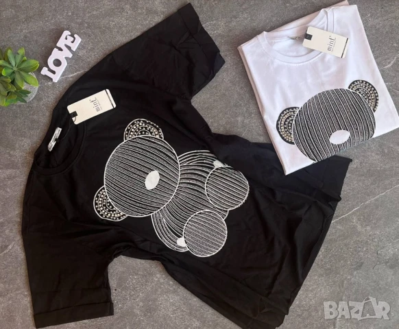 дамска тениска с мече