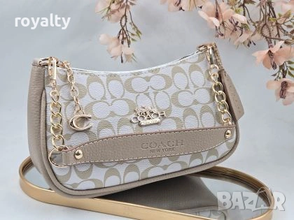 Coach Нова Дамска Кожена Чанта 