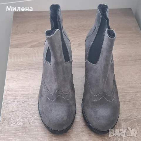 Дамски велурени боти - 39