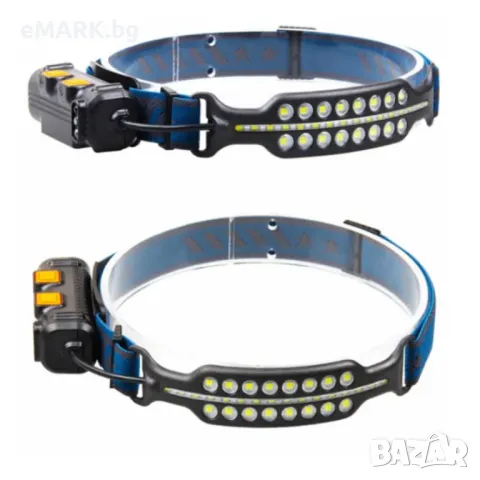 Челник за глава със сензор и 6 режима на работа, снимка 1