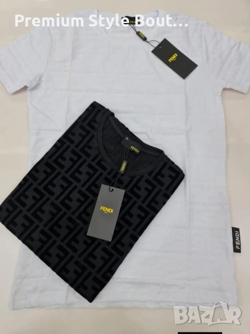 мъжки тениски fendi Tommy Hilfiger emporio armani , снимка 3 - Тениски - 54005065