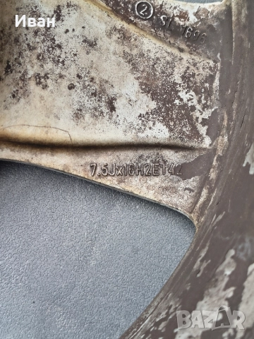 Оригинални джанти за Мерцедес Е класа , снимка 5 - Гуми и джанти - 52043147