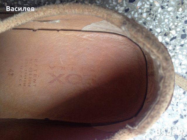 Geox оригинални мъжки обувки мокасини 43, снимка 3 - Ежедневни обувки - 34400479