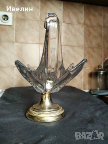 купа,фруктиера арт деко, снимка 2 - Антикварни и старинни предмети - 29569309