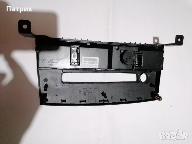 Управление климатик климатроник BMW Е60 Е61 Панел климатик БМВ, снимка 3 - Части - 34950492