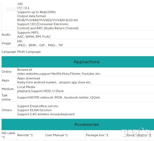 TV box с Android 14-H96 max M9S 8Gb/128Gb 8К AI, снимка 5 - Приемници и антени - 52619130