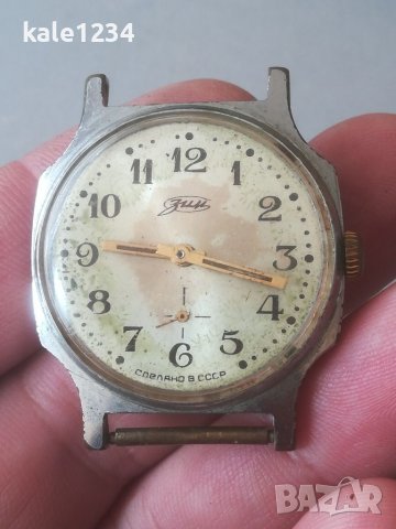 Мъжки часовник ЗИМ. Сделано в СССР. Vintage watch. Механичен механизъм, снимка 3 - Мъжки - 39267568