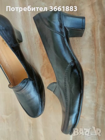 Нови кожени бълг. обувки, снимка 3 - Дамски елегантни обувки - 39895300
