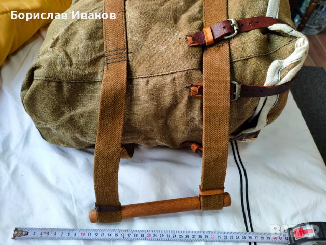 Раница Брезент военна сащ, снимка 2 - Ловно оръжие - 36770066