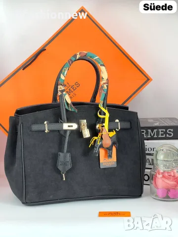 Hermes Birkin 35 велур