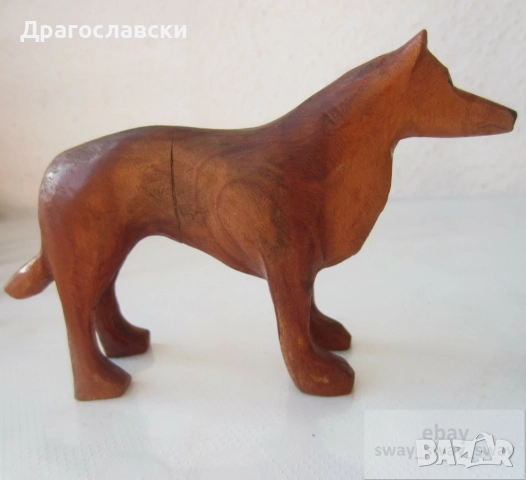 Дървени: мечка. куче, дакел, антилопа, животно дървена фигура пластика дърворезба, снимка 13 - Декорация за дома - 28880054